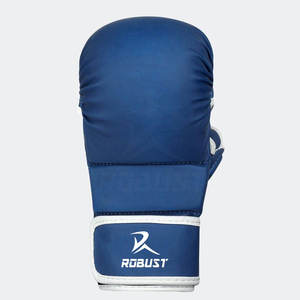 Gants de MMA en cuir pour l'entraînement et la pratique des arts martiaux, avec paume antidérapante, coutures robustes et durabilité accrue - Product Image 2