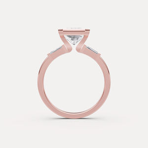 <b>Unique</b> Design <b>Engagement</b> Lab Grown Diamond <b>Ring</b> Elegant Fine Jewelry for Women Wedding Proposal and Anniversary Gift for Sale - Product Image 3