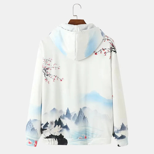เสื้อฮู้ดดี้ผู้ชายแบบซับลิเมชั่น แฟชั่นยอดนิยม กันยับ ขายดี คุณภาพพรีเมียม ราคาถูก เสื้อฮู้ดดี้ผู้ชายแบบซับลิเมชั่น - Product Image 3