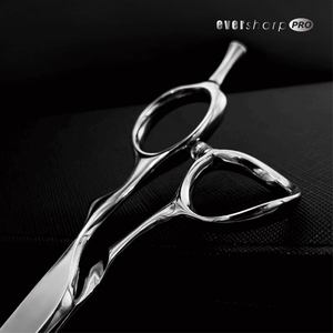 Las Mejores Tijeras de Peluquería Japonesas de Acero Inoxidable para Principiantes, Punta Afilada, Pulido Espejo, Mango Desplazado - Profesional - Product Image 3