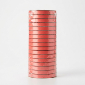 6mm Coral Salmon Pink Single Face Satin Ribbon Wholesale 20 Rolls x 8 Meter for <b>Bridal</b> Favors Soap <b>Wrap</b> Floral Ties Manufacturer - Product Image 1