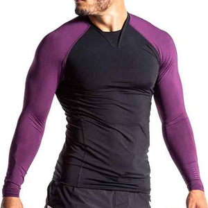 Rashguard personnalisé imprimé par sublimation, Rashguard MMA, Rushguard BJJ, Rashguard MMA OEM pour hommes - Product Image 4