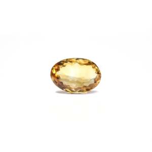 Natural Golden Citrine Loose Gemstone 4.85 Carat Pear Cut for Fine Jewelry - Product Image 1