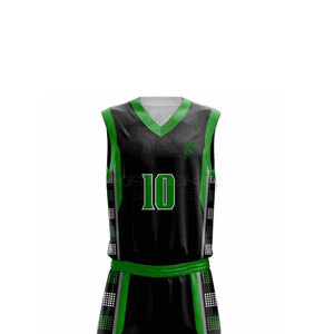 Uniforme de basket-ball respirant 100% polyester - Haute qualité, couleur et taille personnalisables, service OEM, nouveau design - Product Image 4