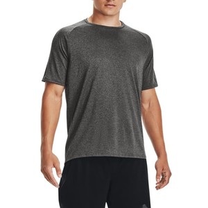 Nouveau T-shirt tricoté pour homme 2026, violet, à manches courtes, col rond, couleur unie, coupe classique, séchage rapide, style décontracté, ODM OEM - Product Image 5