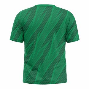 T-shirt personnalisé 100 % polyester, anti-boulochage, vente en gros, haute qualité, avec logo personnalisé, impression numérique pour hommes, OEM ODM, manches courtes - Product Image 4