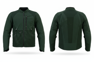 รับผลิตเสื้อแจ็คเก็ตมอเตอร์ไซค์แบบขายส่ง คุณภาพสูง กันน้ำ ระบายอากาศได้ดี มีกระเป๋าซิป เสื้อแจ็คเก็ตนิรภัยสำหรับขี่มอเตอร์ไซค์ - Product Image 2