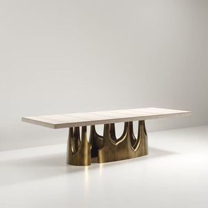 Table de salle à manger moderne de luxe, mobilier design, design classique pour hôtel au meilleur prix par l'exportateur - Product Image 3