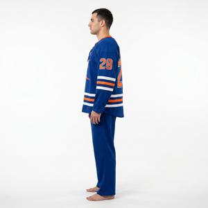 Jersey de Hockey Personalizado para Hombre, 320g, Malla Transpirable, Corte Regular, Cuello en V, Uniforme de Equipo, Venta al Por Mayor, OEM, ODM, Secado Rápido, UPF 50 - Product Image 3