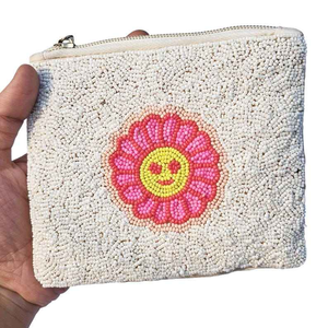 Monedero Mini de Diseño Clásico con Cuentas Hecho a Mano, Bordado con Diseño de Dibujos Animados, Color Personalizado, Impresión Tipográfica, Multicraft - Product Image 3