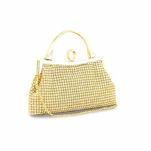 Bolso de noche nupcial dorado Clutch P24318 - Product Image 2