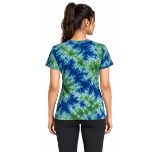 Damen Fitness T-Shirts 100% Baumwolle Maßgeschneiderte Gym-Workout-Tops Großhandel OEM ODM Private Label Sportbekleidung OEM-Partner-Lieferant - Product Image 2