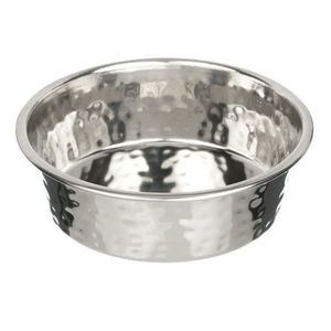 ชามน้ำและอาหารสุนัขสแตนเลสขอบเรียบ วัสดุปลอดภัย ทนทาน ใช้ได้ทุกวัน - Product Image 6