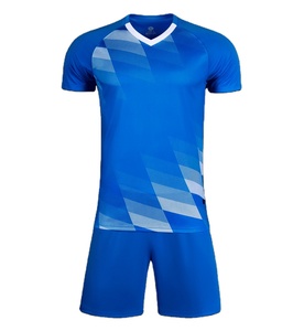 ชุดฟุตบอลผู้ใหญ่แบบยูนิเซ็กซ์รุ่นใหม่ขายดี ผ้าฝ้าย 100% ระบายอากาศได้ดี เหมาะสำหรับฤดูร้อน - Product Image 5