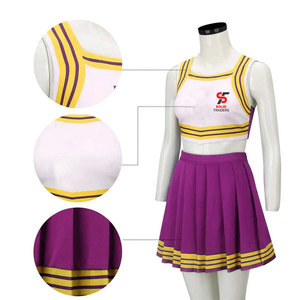 Tenue d'équipe de qualité supérieure pour sportifs, texture douce, flexibilité maximale, uniforme de cheerleading - Product Image 5