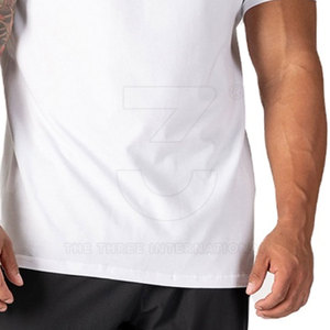 Lifestyle <b>Men</b> Gym T Shirts Short Sleeves With Soft <b>Stretch</b> Fabric For Sports Training And Casual Fitness Wear - Product Image 5