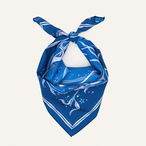 Custom Printed 100% Cotton <b>Square</b> Bandanas Solid & Dot Patterns Breathable Four Seasons Use Cotton Printed Bandana <b>Scarf</b> - Product Image 2