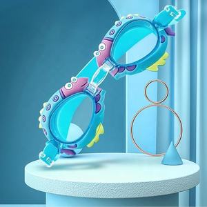 Gafas de Natación Personalizadas con Correa Ajustable, Lentes HD Antivaho e Impermeables, Correa de Silicona Ecológica con Diseño de Pez - Product Image 2