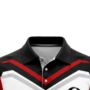 Men's Red <b>White</b> Black <b>Cricket</b> Jersey Short Sleeve Performance Shirt Team Sports Uniform Outdoor Training Wear <b>Cricket</b> Clothing - Product Image 5