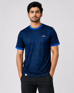 T-shirts de sublimation pour hommes en polyester-coton de haute qualité, à manches courtes, design décontracté d'été, différentes tailles disponibles - Product Image 1