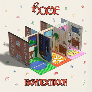BOYNEXTDOOR HOME 1er album studio [Version Weverse] Carte QR + Photocard + Carte de sécurité + Autocollant (VIRAL) Musique K-Pop - Product Image 3