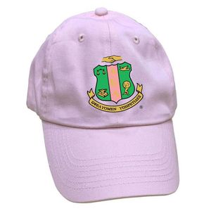 Gorra Trucker AKA Crest 1908 Rosa Ajustable, Gorra de Béisbol Bordada con el Logo de la Hermandad Griega, Estilo Malla, para Mujer - Product Image 4