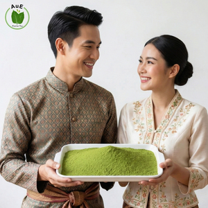 Polvo de Hoja Herbal Tailandesa Orgánica de Grado Premium con Pureza AuE del 1.2% y MIT, Secado al Aire Caliente, Khon Kaen, 120 Mesh, Cultivo al Vacío - Product Image 2