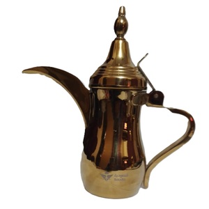 High Quality Handcrafted <b>Arabic</b> Dallah Coffee Pot With Middle East Style Luxury Glossy Polished At Wholesale Cheap Price - Product Image 6