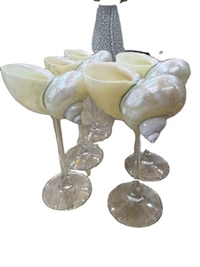 Customized Seashell Wine Glasses Wedding Gifts Anniversary Gifts Party Goblets Design for Beach <b>Garden</b> Weddings and Event - Product Image 5