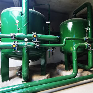 Fournisseur d'usine IEPP STP équipement de purification d'eau grise réservoir de filtre multimédia FRP à charbon actif avec pompe et moteur - Product Image 6