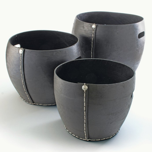 Cesta de Caucho Reciclado al por Mayor para Troncos de Madera, Mantas y Macetas Hechas a Mano para Interiores y Exteriores de Vietnam - Product Image 2