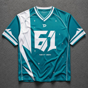 Jersey Deportivo Y2K Personalizado OEM Color Verde Azulado, Transpirable, de Malla de Poliéster, Ropa Deportiva para Hombre, Jersey Atlético Y2K, Ropa Deportiva Verde Azulado Personalizada - Product Image 1