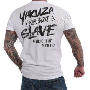 Camiseta de Manga Corta para Hombre, Corte Regular, Elástica, Transpirable, Ligera, de Secado Rápido, Tejido Sedoso, 100% Algodón, Felpa Digital - Product Image 3