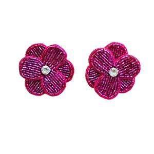 Exclusivo hecho a mano con cuentas bordado corazón con cuentas diseño colgante pendiente de moda lindo elegante y elegante joyería de la India - Product Image 5