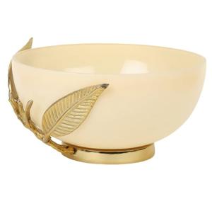 Nuevo y Moderno Tazón Decorativo de Metal para Mesa, Forma Redonda, para Servir Frutas Secas, Proveedor de la India - Product Image 3