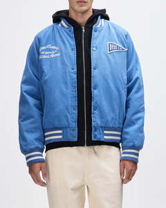 Veste universitaire personnalisée pour hommes, qualité supérieure, style baseball, manteau bomber décontracté, streetwear, vêtements OEM en gros - Product Image 1