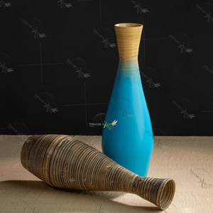 Jarrón de bambú ecológico y minimalista para una vida natural Celebra con nuestro diseño sostenible - Product Image 5