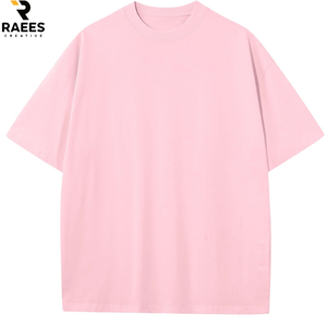Oversized Long Solid <b>T</b>-<b>Shirt</b> for Men <b>High</b> Quality Short Sleeve Tee <b>with</b> Extended <b>Neckline</b> Cotton Eco-Friendly & Quick Dry - Product Image 1