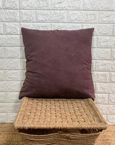 Solid Brown Corduroy Square <b>Cushion</b> Cover Modern Woven Throw Pillow Case <b>for</b> Sofa <b>Bed</b> Home Decor - Product Image 4