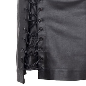 Jupes en cuir pour femmes de haute qualité à prix bas, fabrication en usine, jupes en cuir pour femmes très vendues - Product Image 6
