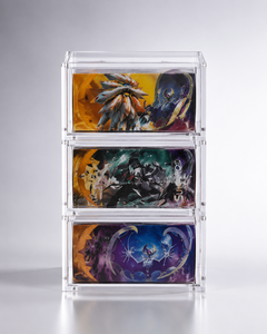 New Design Modern Chrome Finish for Clear Acrylic Booster Box <b>Protector</b> Limited Edition Poke Center Kanazawa Special Display - Product Image 6