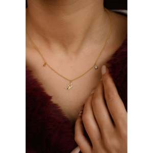 14k White Gold VVS1 Diamond Crown Chain Necklace IGI Certified Hip Hop Wedding Jewelry - Product Image 4