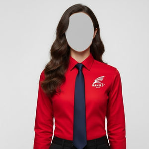 Chemises habillées en coton pour femmes style professionnel, chemises habillées de haute qualité, chemisiers en soie pour femmes, chemisiers à manches longues pour femmes - Product Image 1