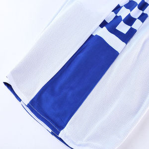 Ensemble de maillots de basket-ball personnalisés pour hommes, sans manches, col en V, polyester respirant, uniforme avec motif à carreaux - Product Image 4