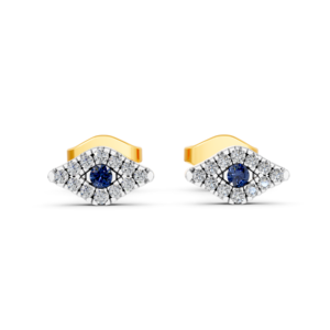 Pendientes de Oro Sólido de 14K, 9K, 10K y 18K con Diamantes de Laboratorio, Certificados por IGI, RJC, ODM, OEM, Fabricante de Joyería Fina Ética, Venta al por Mayor EA501898 - Product Image 1