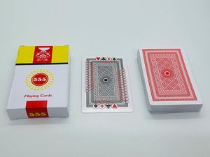 Jeu de cartes à jouer marquées Magic Trick 555 (plastique rouge) |   Cartes magiques espionnes pour débutants avec dos secret |   Magiciens - Product Image 5