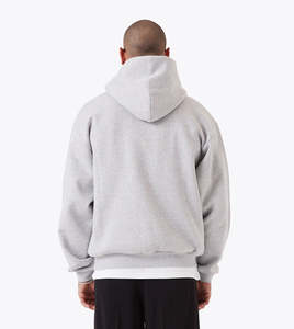 OEM Customize <b>Hoodies</b> For Mens 100% <b>Soft</b> Quick Dry Cotton Oversized Blank Pullover Plain <b>Hoodies</b> With Customize Embroidery - Product Image 4