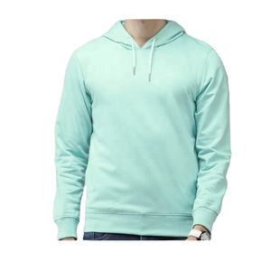 Sweat-shirt à capuche zippé surdimensionné d'usine pour femmes et hommes teint uni pour la saison d'hiver - Product Image 1