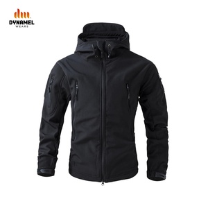 2026 Wholesale Custom Embroidery Logo Waterproof Zipper Softshell <b>Jacket</b> Polyester Coats Windbreaker <b>Jacket</b> for <b>Men</b> - Product Image 5