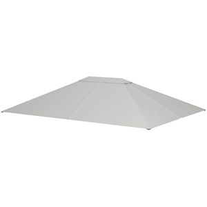 Telo di Ricambio Durevole in Tessuto Platinum Chiaro 10x13 per Gazebo e Pergola - Montaggio Rapido - Product Image 1